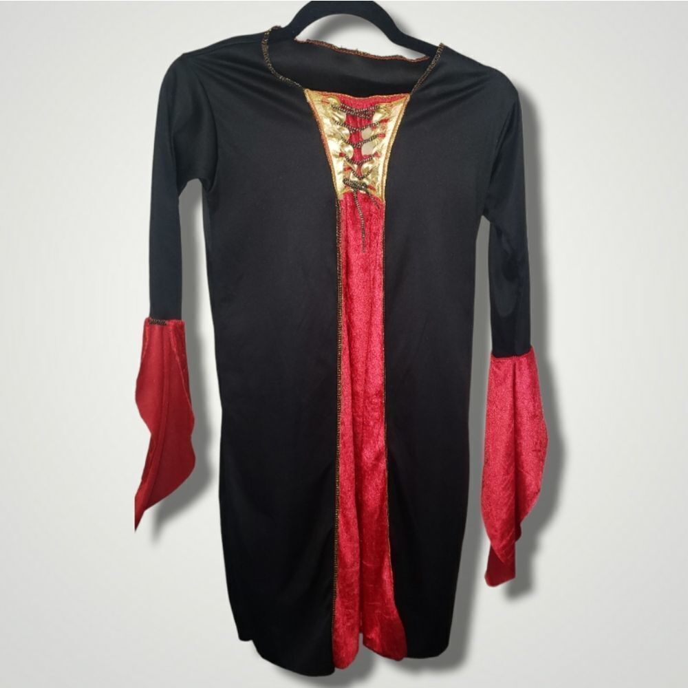 Vampire Vampirene Dress Halloween Costume, Witch, medieval, Renaissance